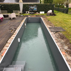 Rénovation entière piscine et côté technique