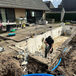 Rénovation entière piscine et côté technique