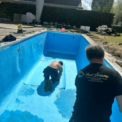 Rénovation entière piscine et côté technique