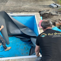 Rénovation entière piscine et côté technique